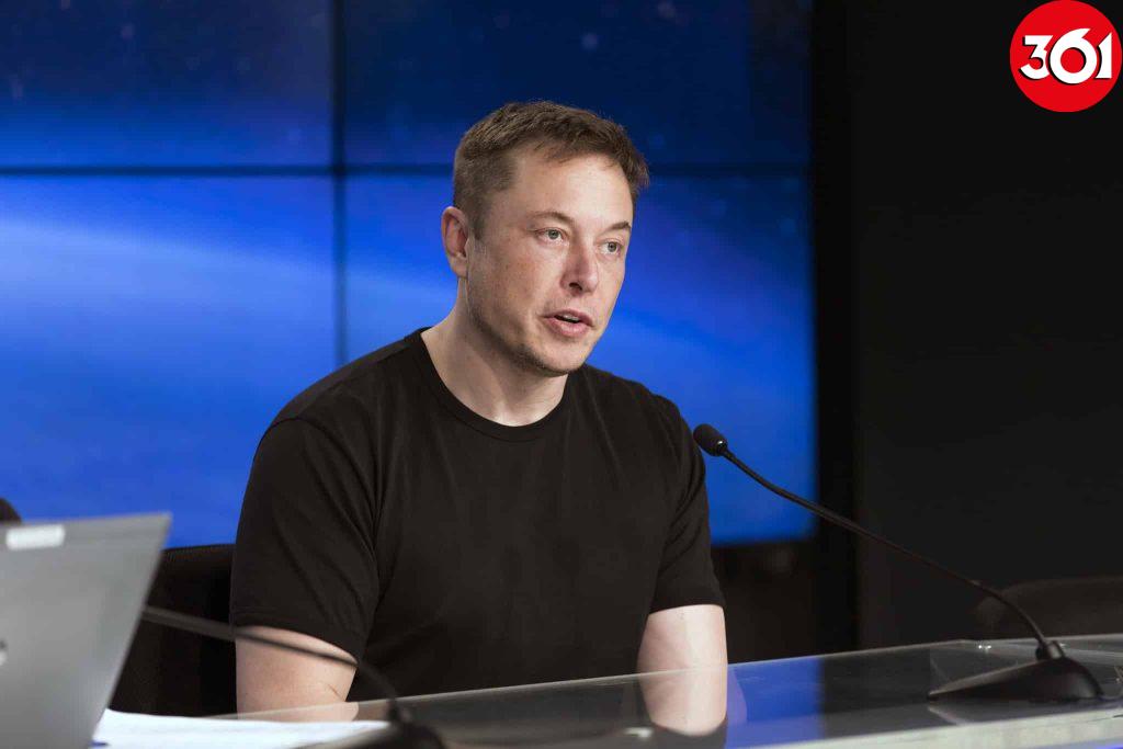 Elon Musk sur un plateau télé